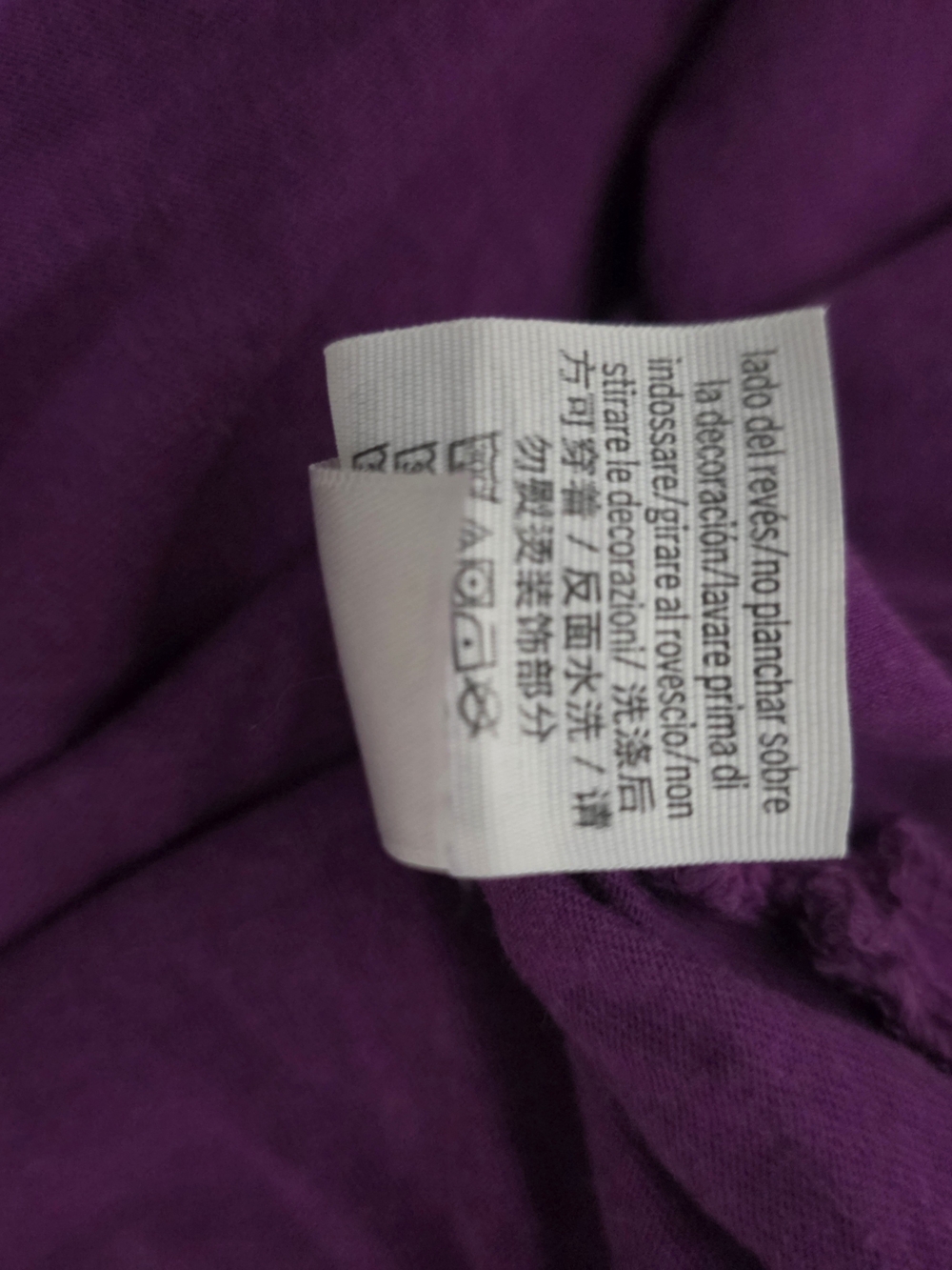 PINK Victoria's Secret Women's Long Sleeve Crewneck Tee in Purple - Picture 7 of 9